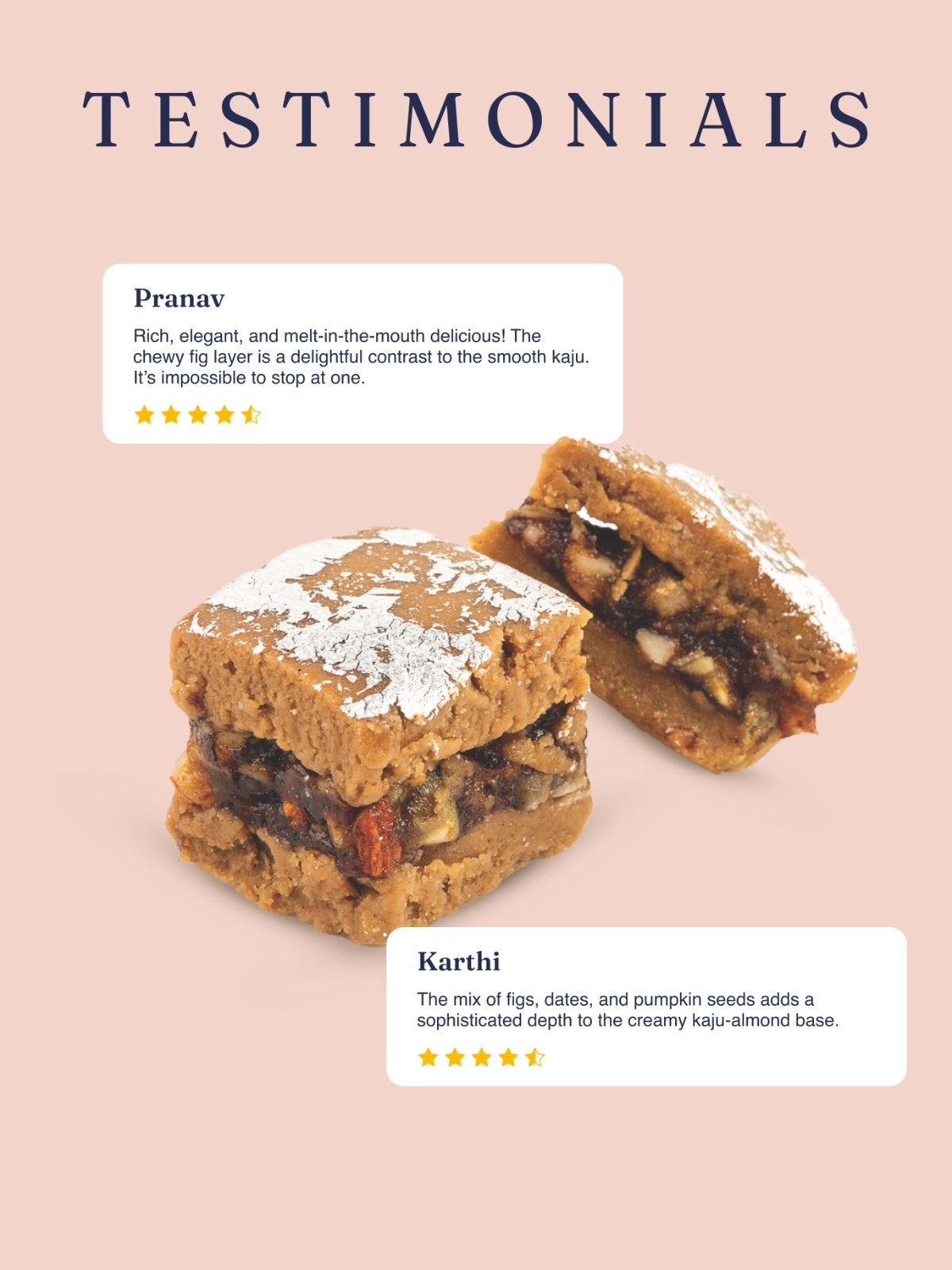 Kaju-Fig Sandwich